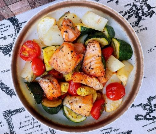 鮭魚蔬菜烹飪技巧