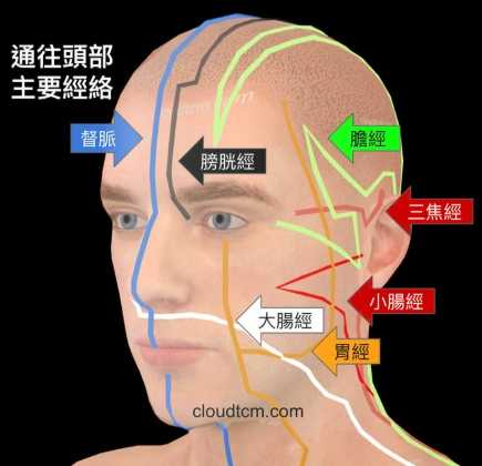 頭部經絡按摩