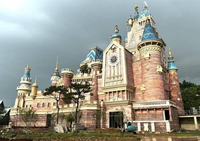 嘉義迪士尼風城堡