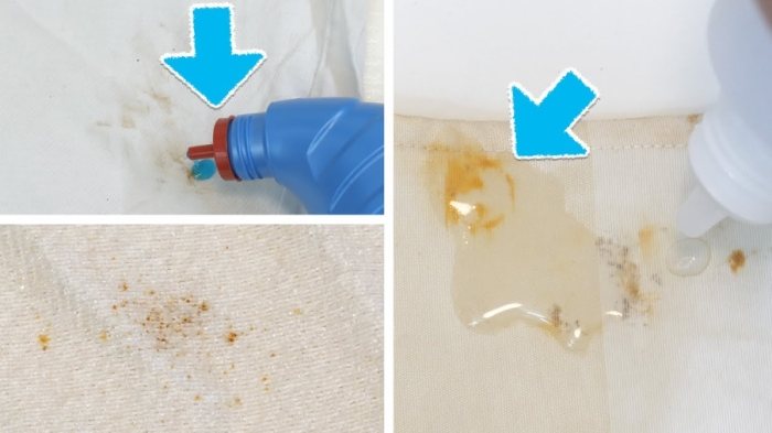 衣服鐵鏽如何去除