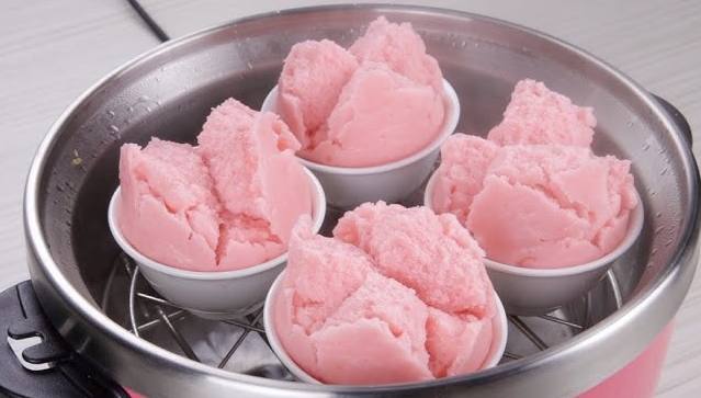 傳統蒸發糕製作 傳統蒸發糕製作