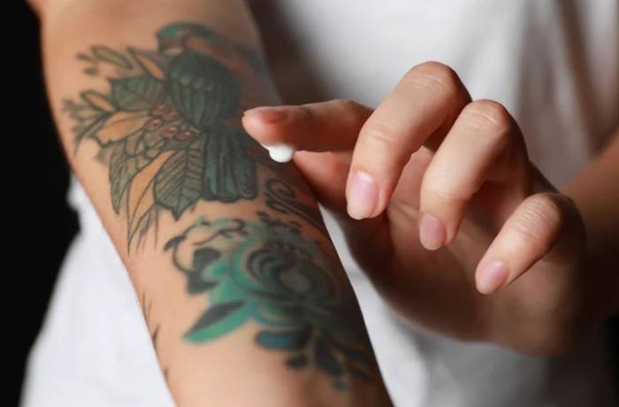 刺青後保養
