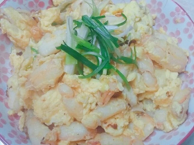 洋蔥蟹管肉炒蛋做法