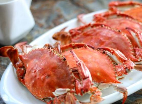 一斤螃蟹蒸多久