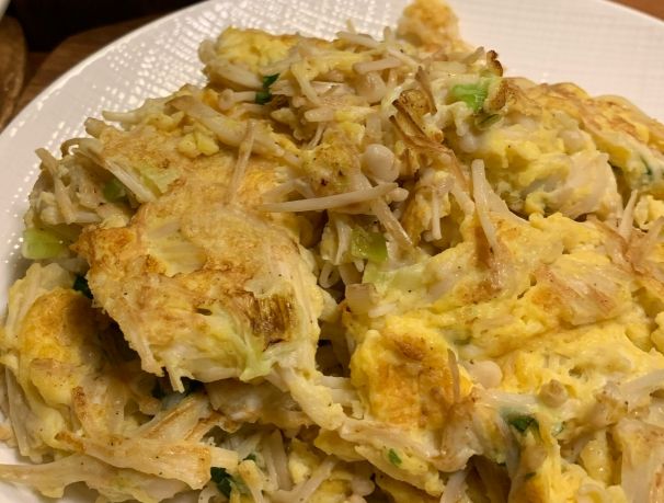 金针菇炒蛋做法 金针菇炒蛋做法