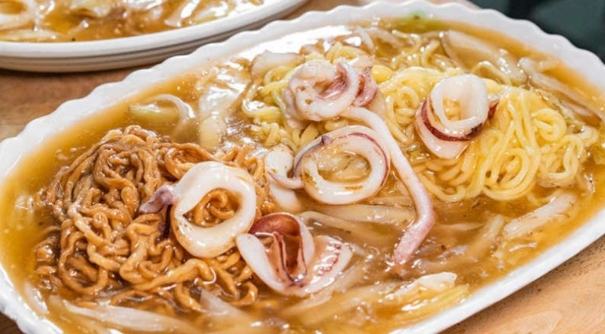 花枝意麵羹食譜