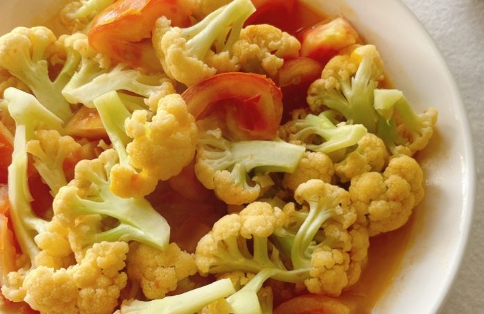 白花椰菜炒番茄 營養 白花椰菜炒番茄 營養