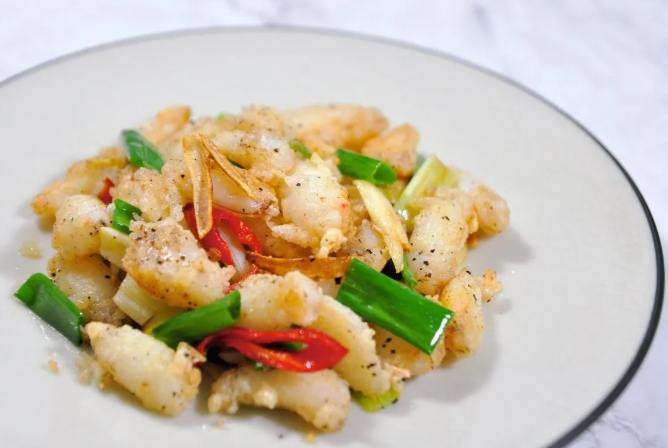 蟹管肉料理 蟹管肉料理