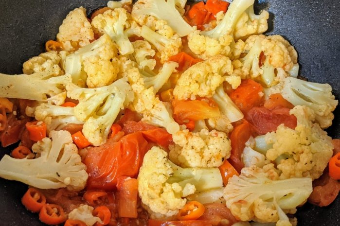 白花椰菜炒番茄 營養 白花椰菜炒番茄 營養