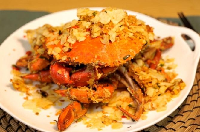 家常炒螃蟹 家常炒螃蟹