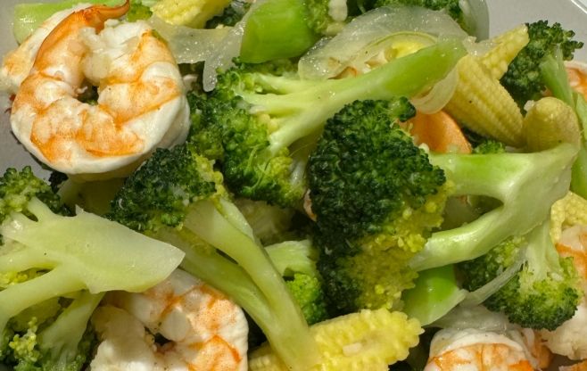 綠花椰菜炒蝦仁營養價值 綠花椰菜炒蝦仁營養價值