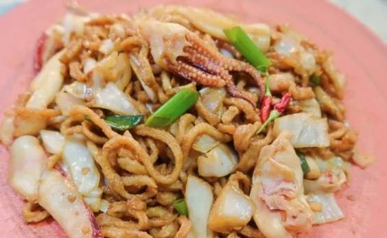 花枝意麵羹食譜