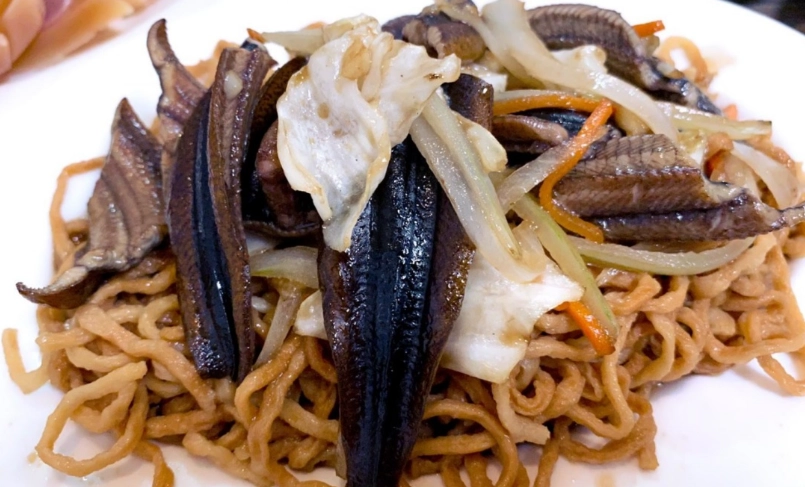 鱔魚意麵做法