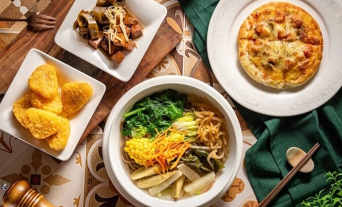 高雄素食餐廳地圖