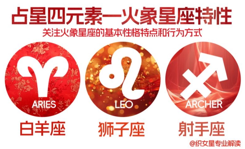 火象星座性格 火象星座性格