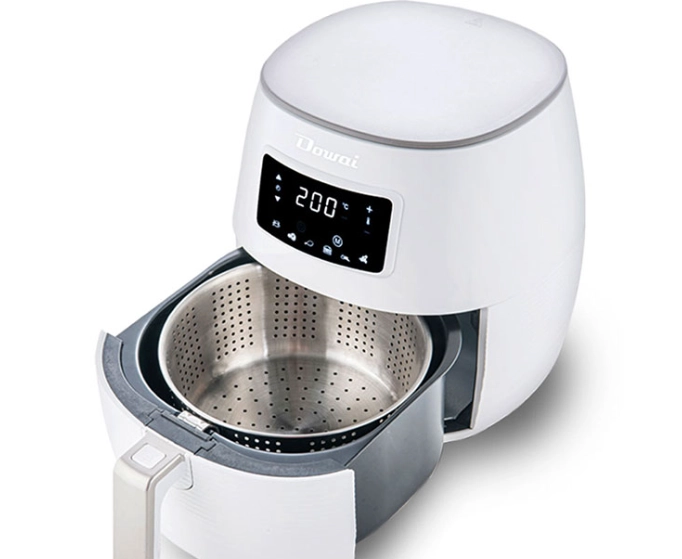 氣炸鍋使用不鏽鋼容器