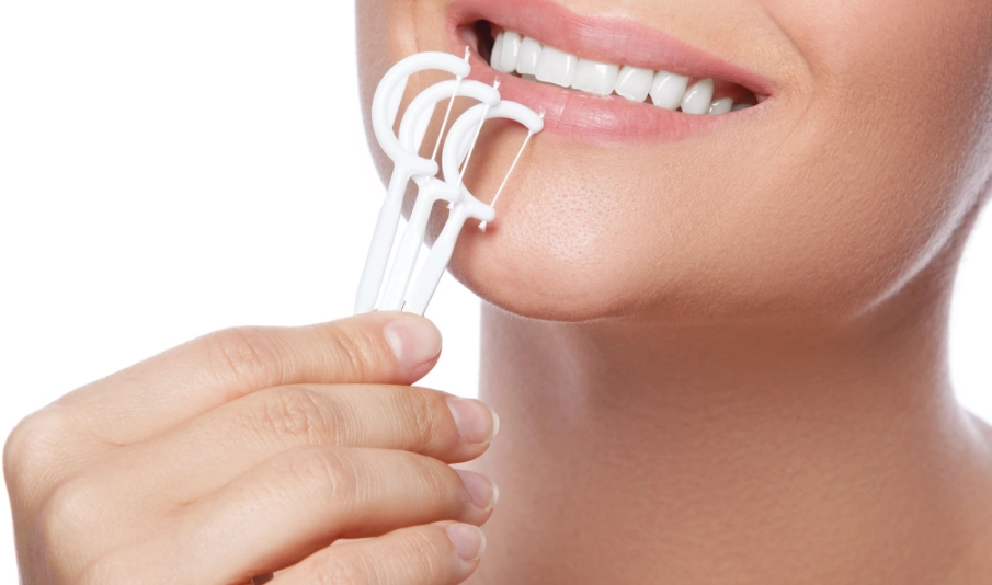 牙線清潔技巧