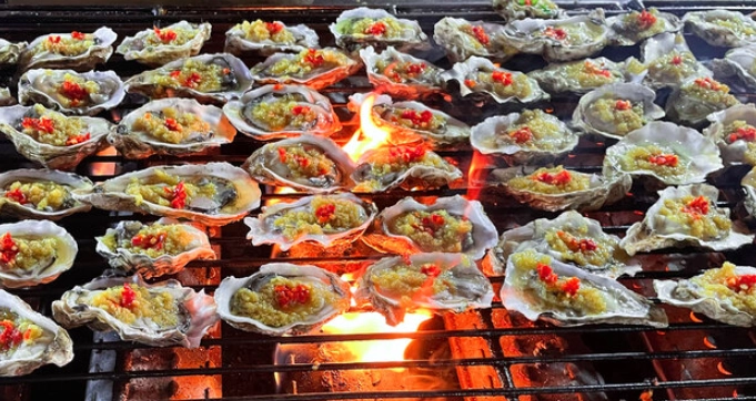 烤蚵吃到飽冷氣