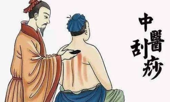 刮痧穴位