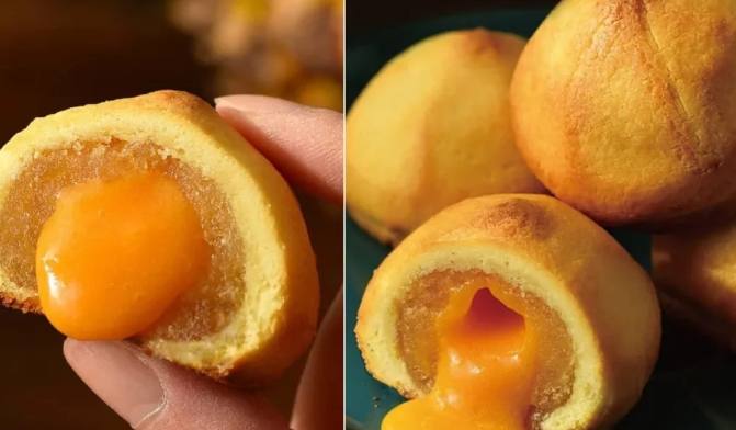 蛋黃酥流沙餡做法