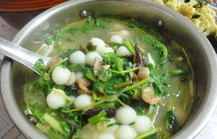 客家鹹湯圓做法