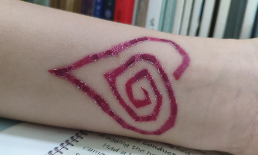 紋身結痂過程 紋身結痂過程