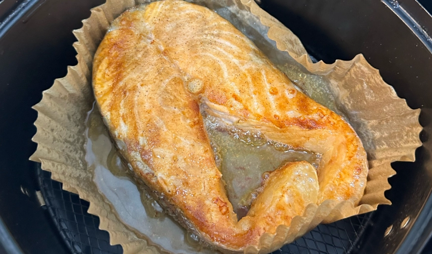 鮭魚氣炸時間設定