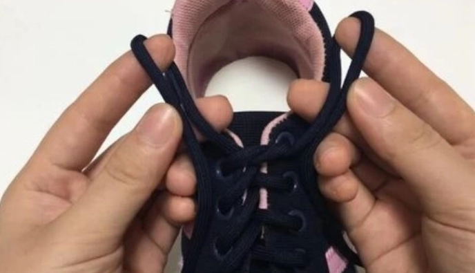 不要蝴蝶結的鞋帶綁法