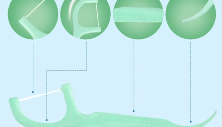 牙線棒使用方法