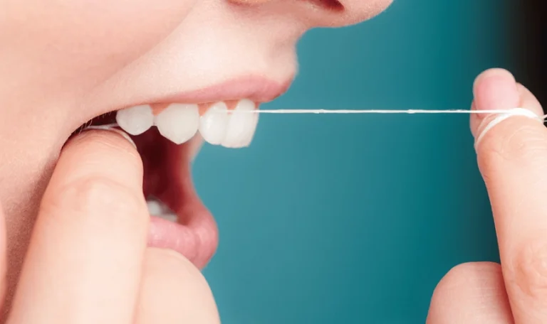 牙线使用方法