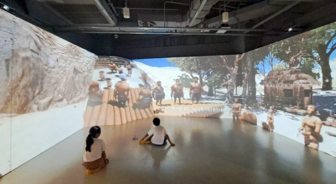 南科考古館沉浸式互動劇場