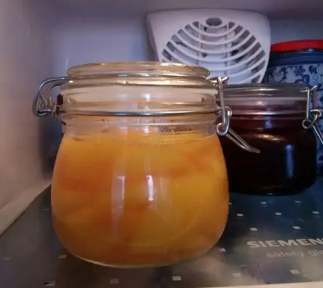 未開罐頭放雪櫃