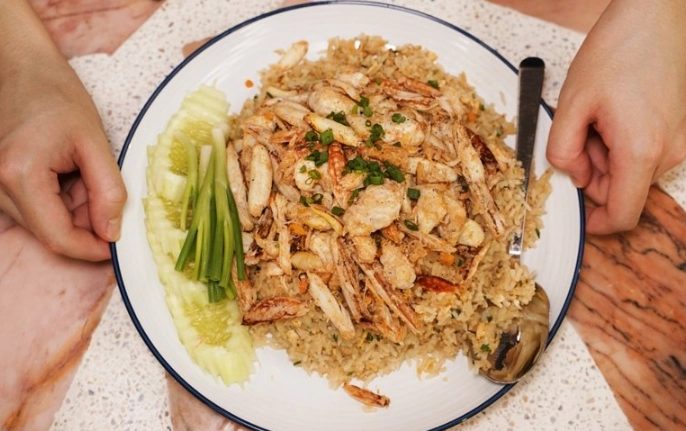 泰國蟹肉炒飯米其林