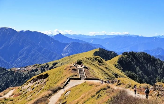 合歡山主峰海拔