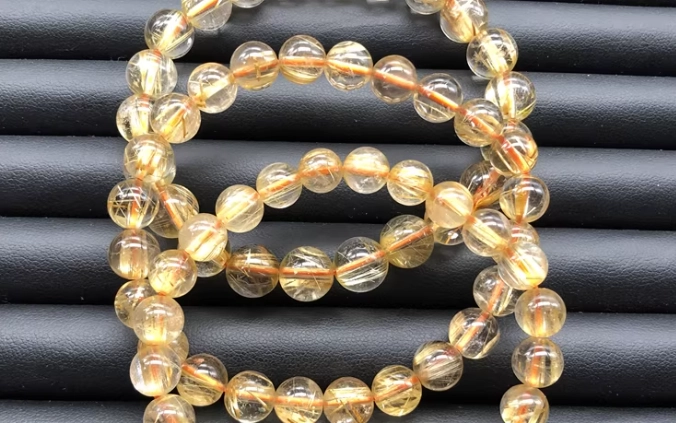 金髮晶手鍊真假